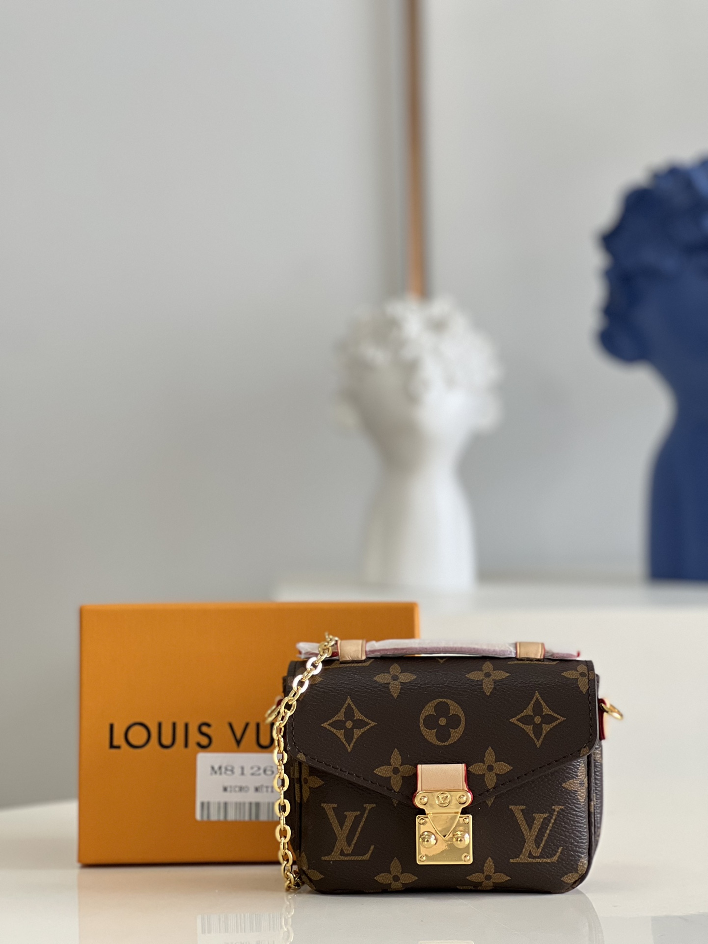 Louis Vuitton LV Pochette MeTis Handbags Crossbody & Shoulder Bags Monogram Reverse Canvas Chains M81267