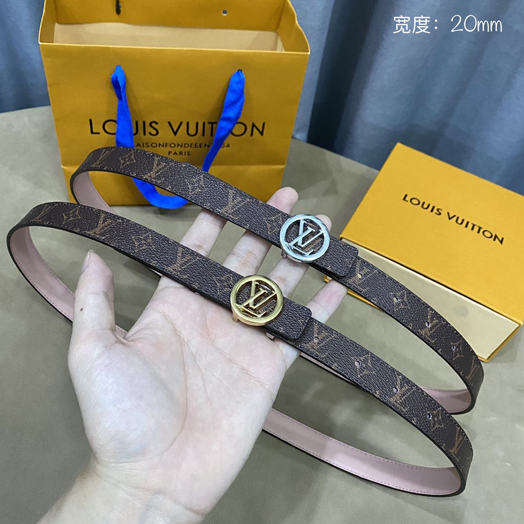 Louis Vuitton Replica
 Belts Women Calfskin Cowhide