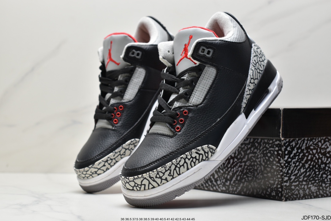 125 潮流教父藤原浩主理品牌Fragment Design x Air Jordan 3 SP”Fragment”篮球鞋 DA3595
