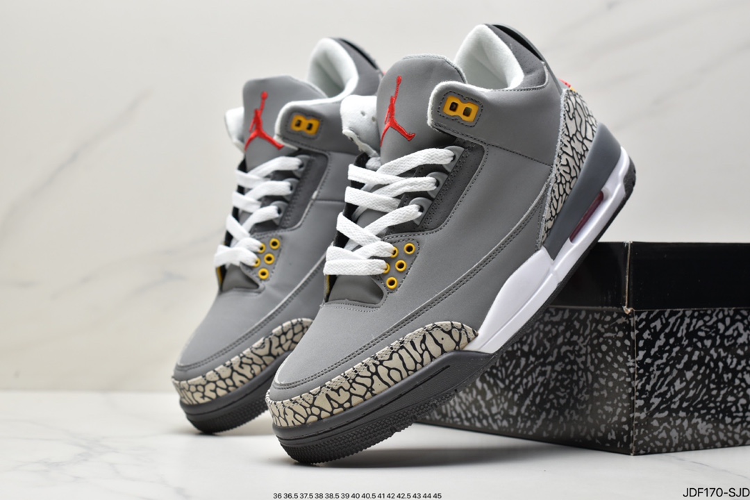 125 潮流教父藤原浩主理品牌Fragment Design x Air Jordan 3 SP”Fragment”篮球鞋 DA3595