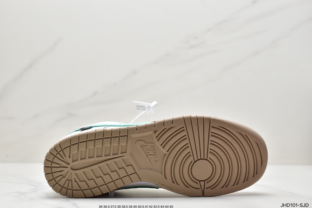 190 小清新白棕配色，耐克Nike SB Dunk Low GS”Split”扣篮系列低帮休闲运动滑板板鞋DX6063-131