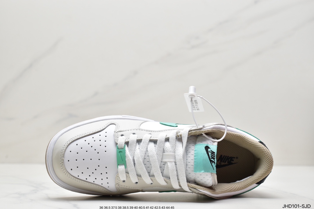 190 小清新白棕配色，耐克Nike SB Dunk Low GS”Split”扣篮系列低帮休闲运动滑板板鞋DX6063-131
