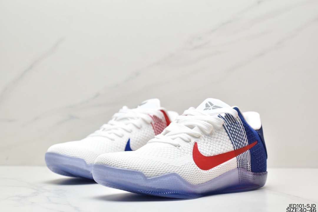 150 Nike Kobe 11 Elite Low 科比11代 低帮编织鞋面男子实战篮球鞋 822675-105