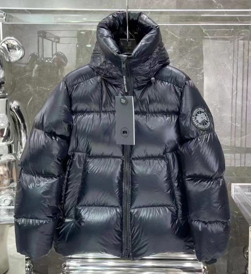 Canada Goose Ropa Chaqueta de plumón Primera copia
 Albaricoque Negro Universal para hombres y mujeres Colección otoño – invierno Blusa con capucha W2262023