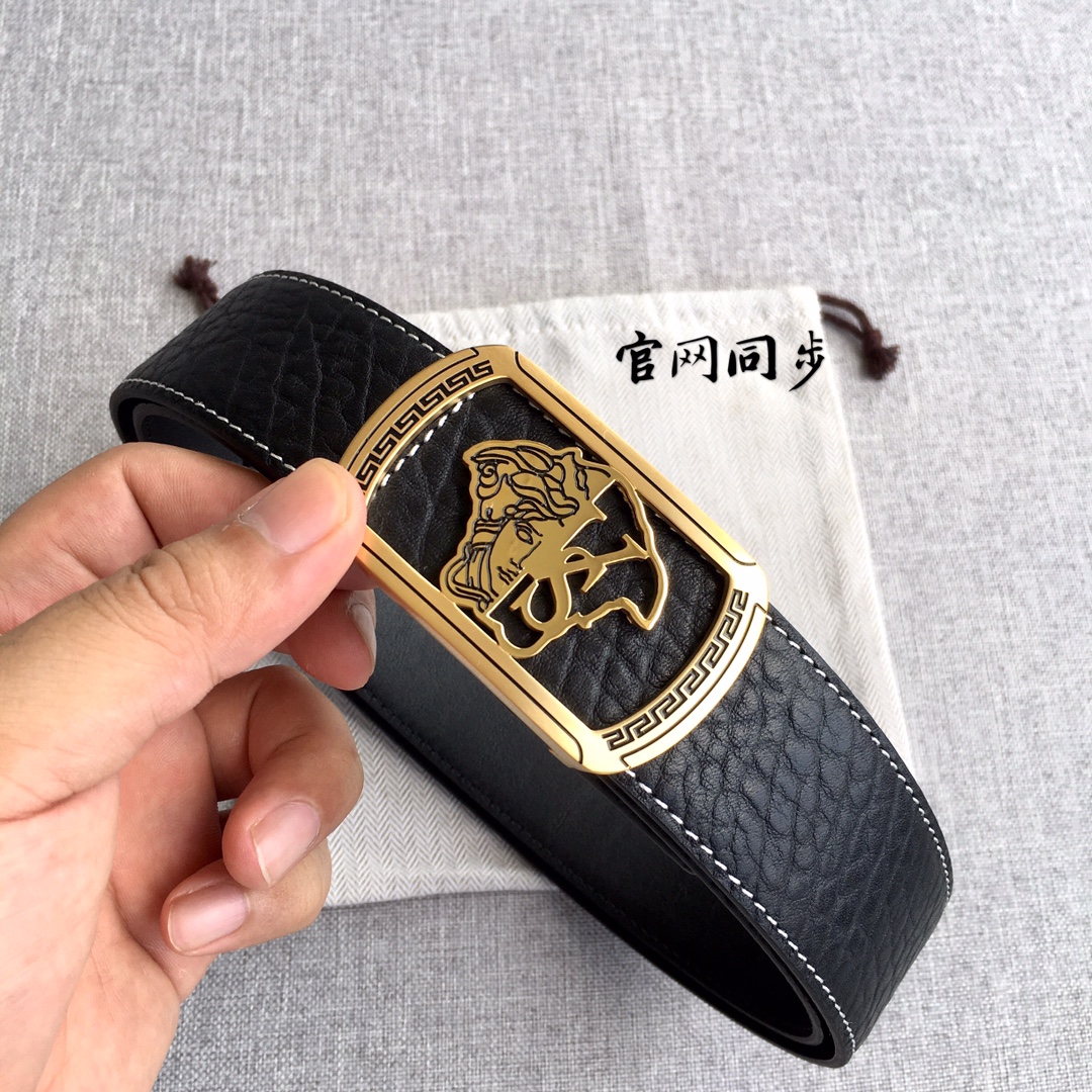 配全套包装礼盒范思哲腰带专柜在售爆款