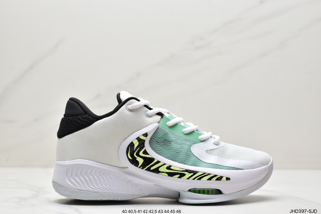 190 全新批次Nike zoom freak 4代 字母哥同款实战篮球鞋 DJ6149-100