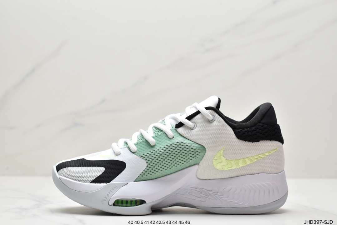 190 全新批次Nike zoom freak 4代 字母哥同款实战篮球鞋 DJ6149-100