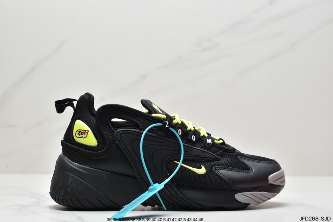 170 纯原版本 Nike Zoom +2K Sneaker”White/Grey/Black”2000#纯原混卖级别AO0269-401