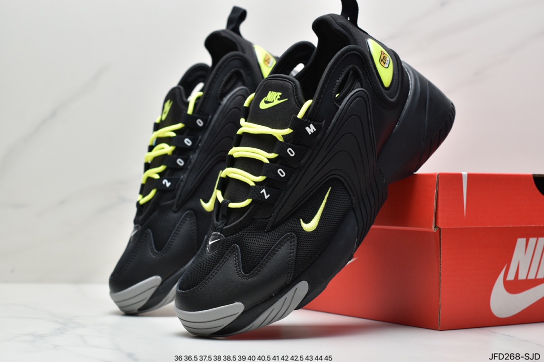170 纯原版本 Nike Zoom +2K Sneaker”White/Grey/Black”2000#纯原混卖级别AO0269-401