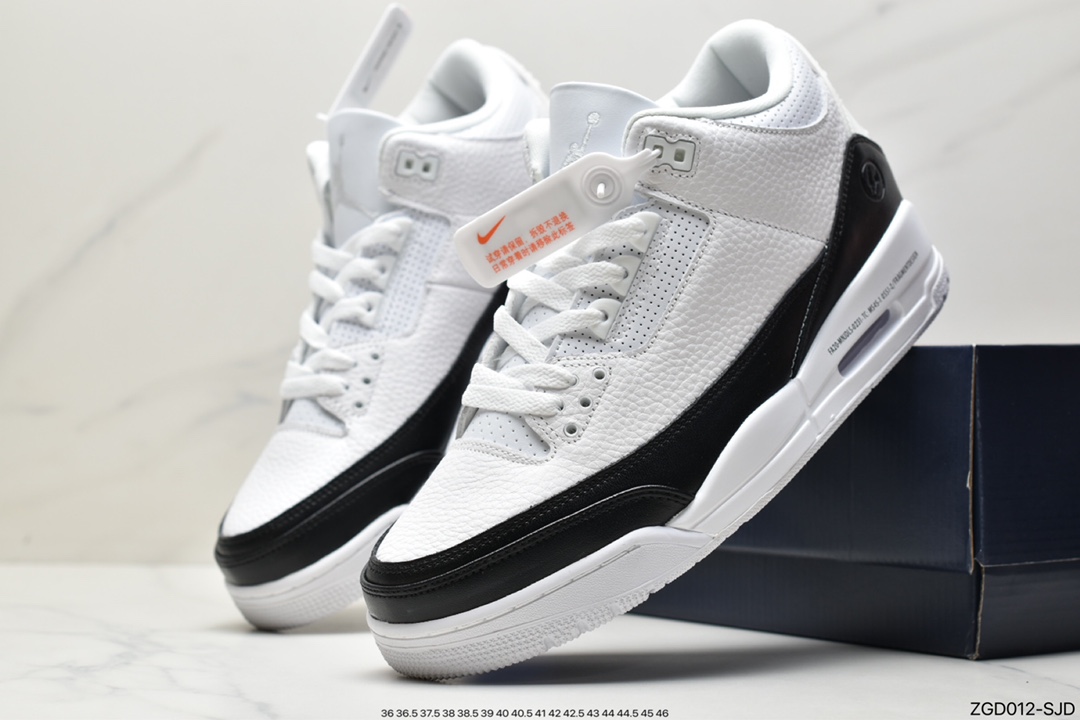 290 Fragment Design x Air Jordan AJ3 藤原浩闪电联名 DA3595-100