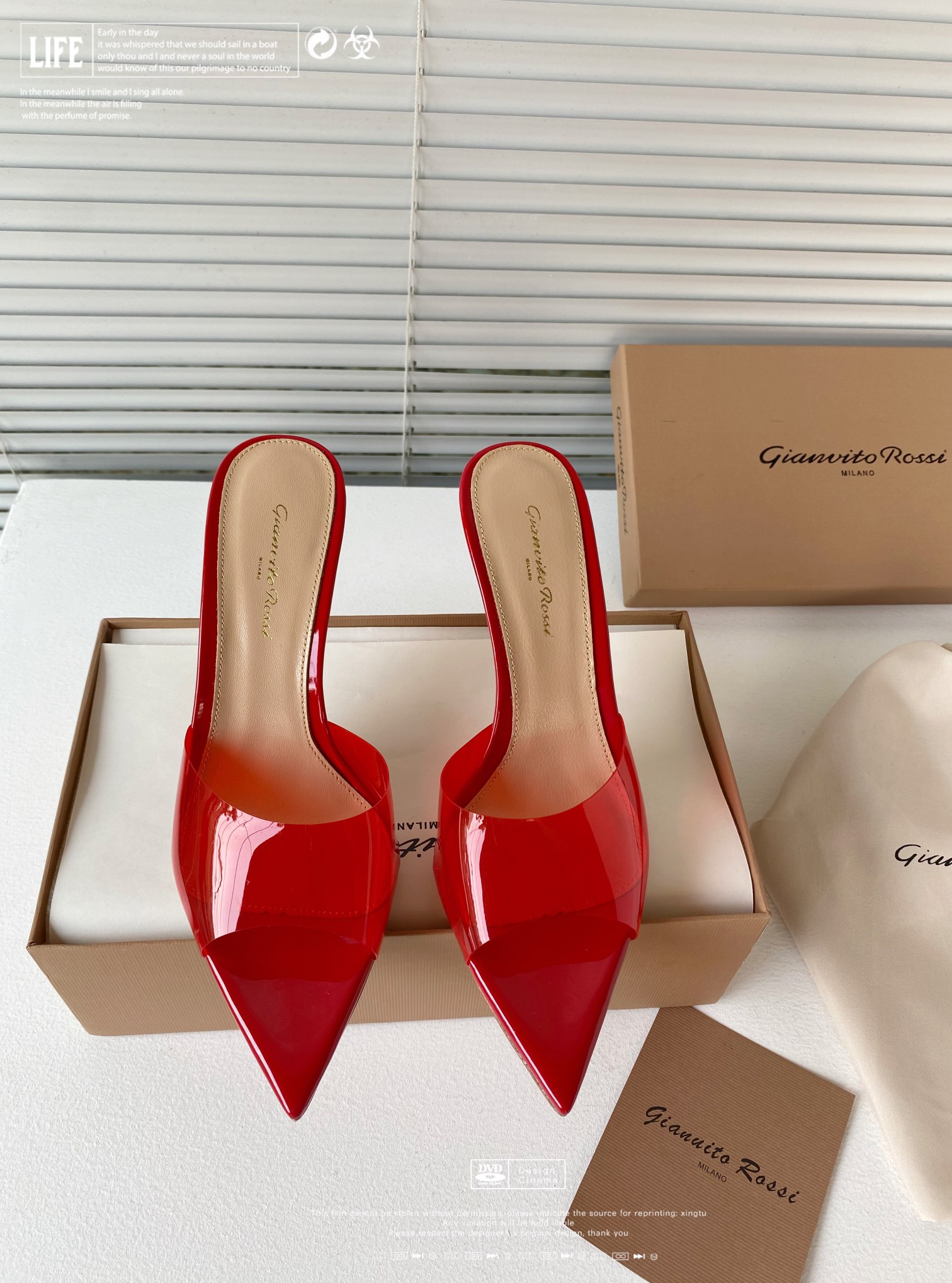 Gianvito Rossi Eiko Stiletto low-heel mules sandals suede + mesh + Czech stones 10.5cm/8cm