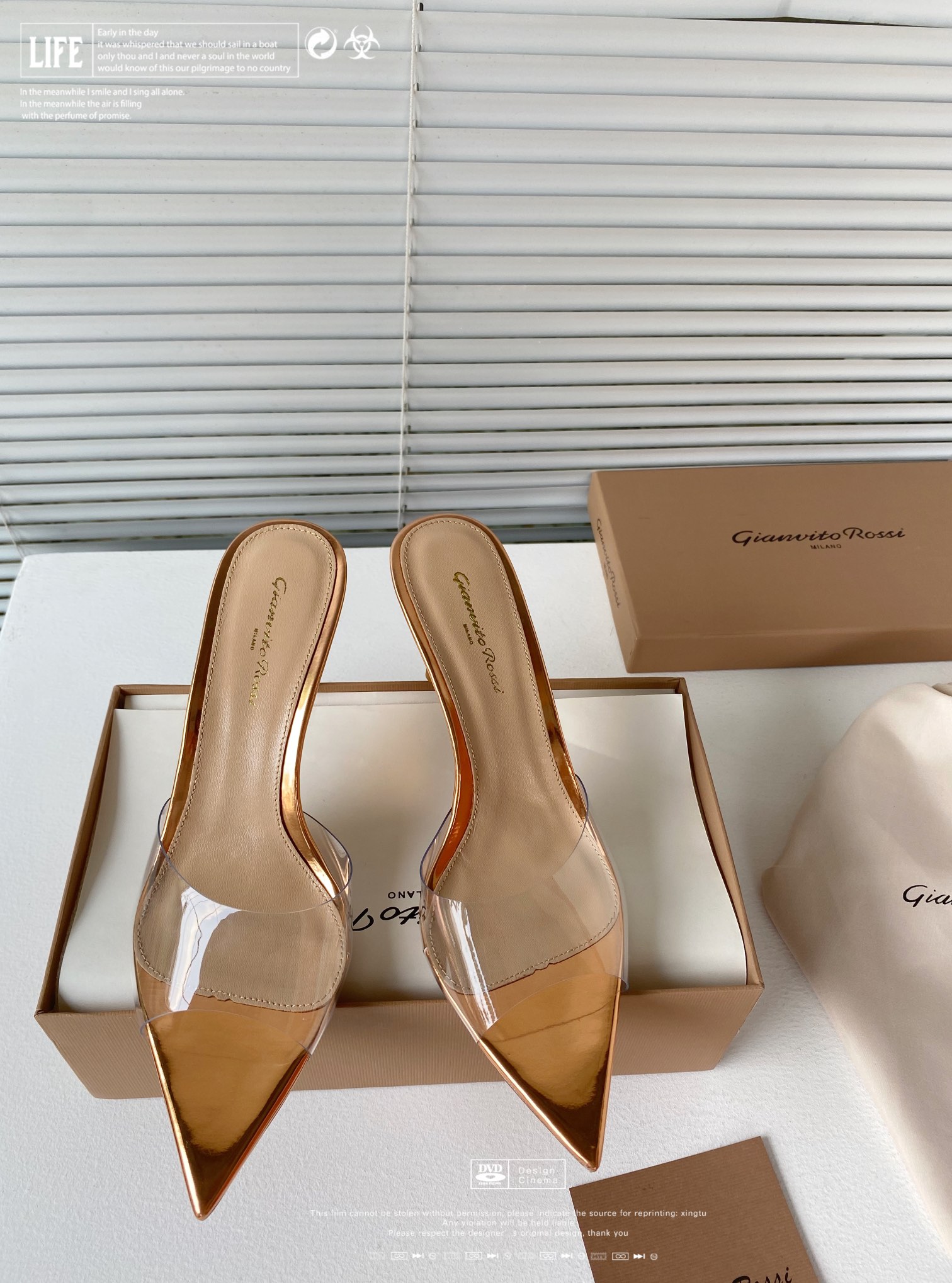 Gianvito Rossi Eiko Stiletto kitten heel mules sandals suede + mesh + Czech crystals 10.5cm/8cm