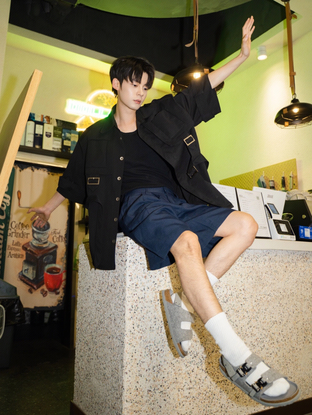 NO:247323,foot pictures, slippers, sandals, sandals, slippers19860909上脚图,拖鞋凉鞋,sandals,slippers,Women's Shoes