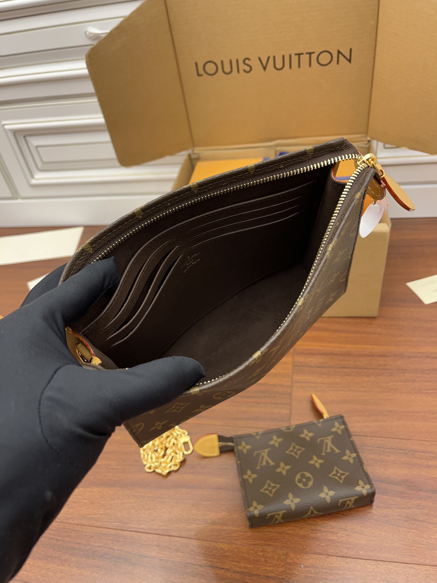 路易威登 Louis Vuitton 高定典藏经典高奢皮具手袋托特包斜挎包女包 #6AF6D298 8