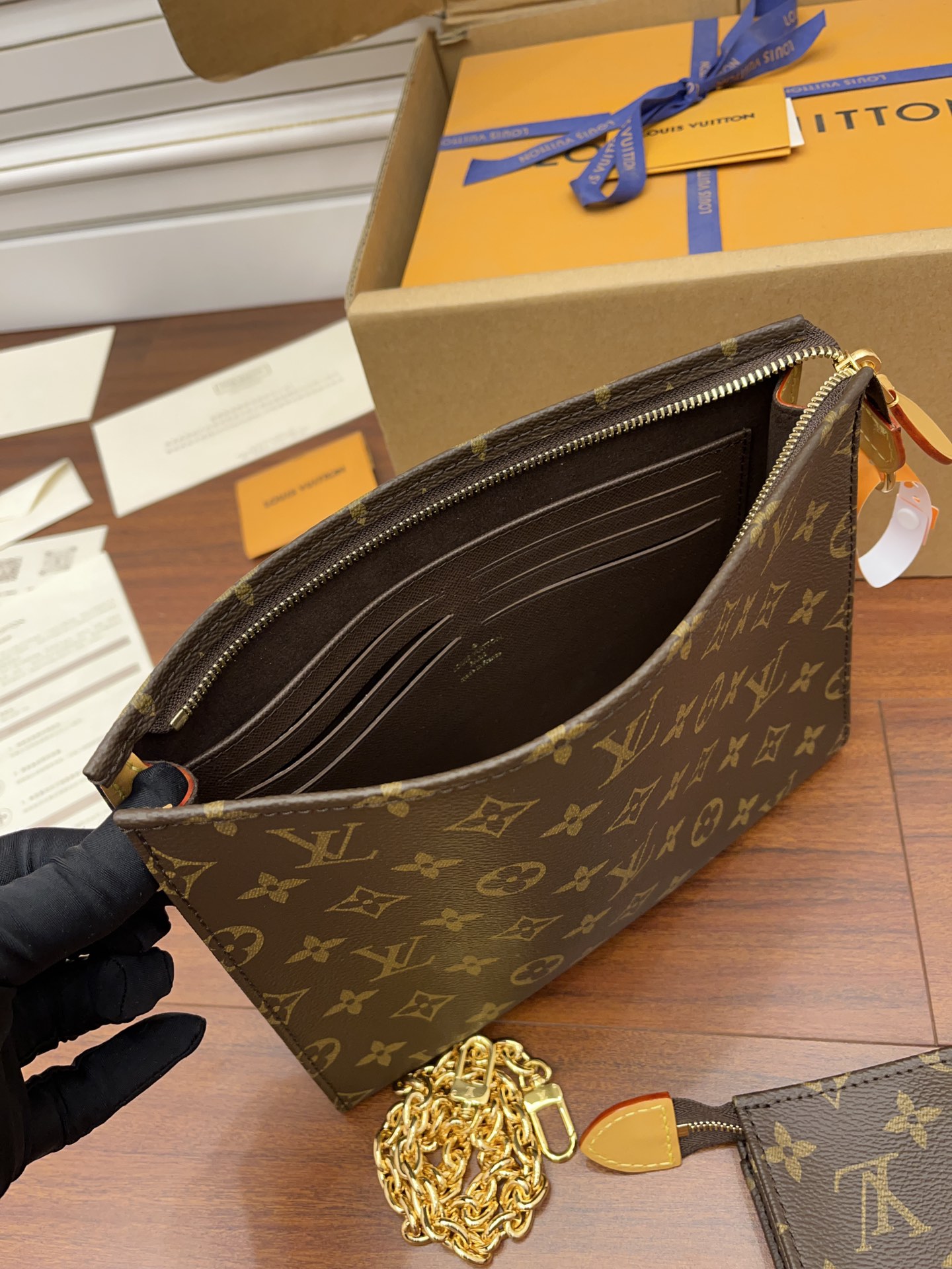 路易威登 Louis Vuitton 高定典藏经典高奢皮具手袋托特包斜挎包女包 #6AF6D298 7