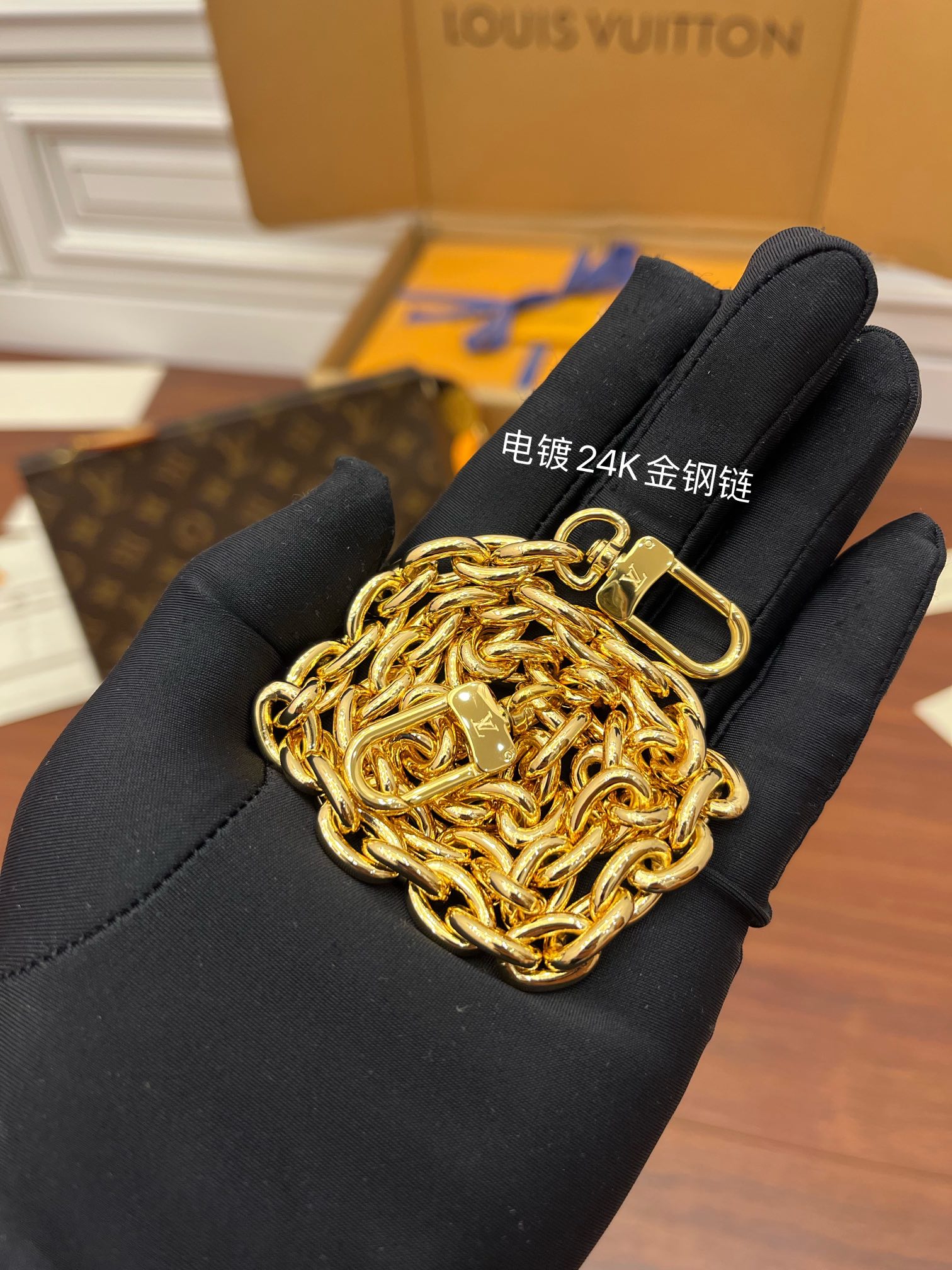 路易威登 Louis Vuitton 高定典藏经典高奢皮具手袋托特包斜挎包女包 #6AF6D298 3