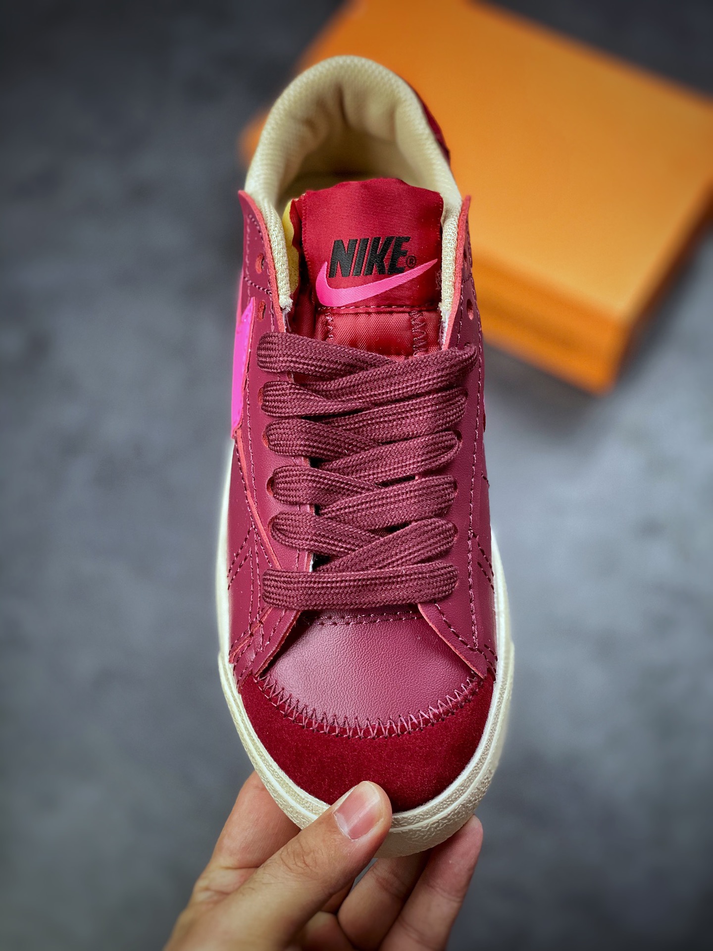 150 Nike Blazer Low'77 Jumbo 紫粉 经典百搭低帮开拓者休闲运动板鞋 DQ1470-600