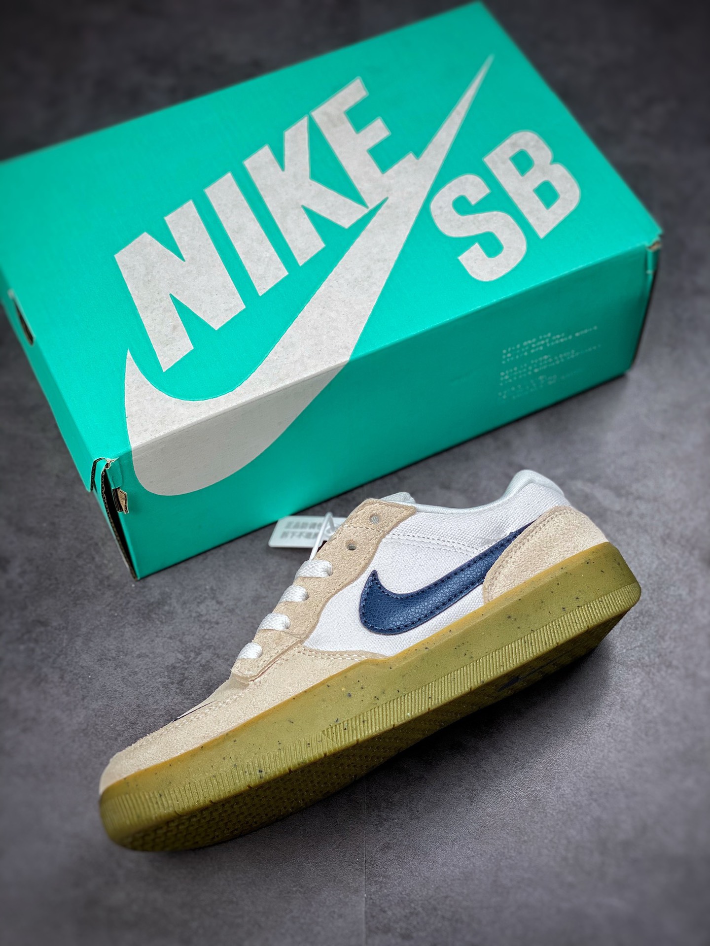 160 Nike SB Forcce 58 灰白蓝 复古休闲男女板鞋 CZ2959-100