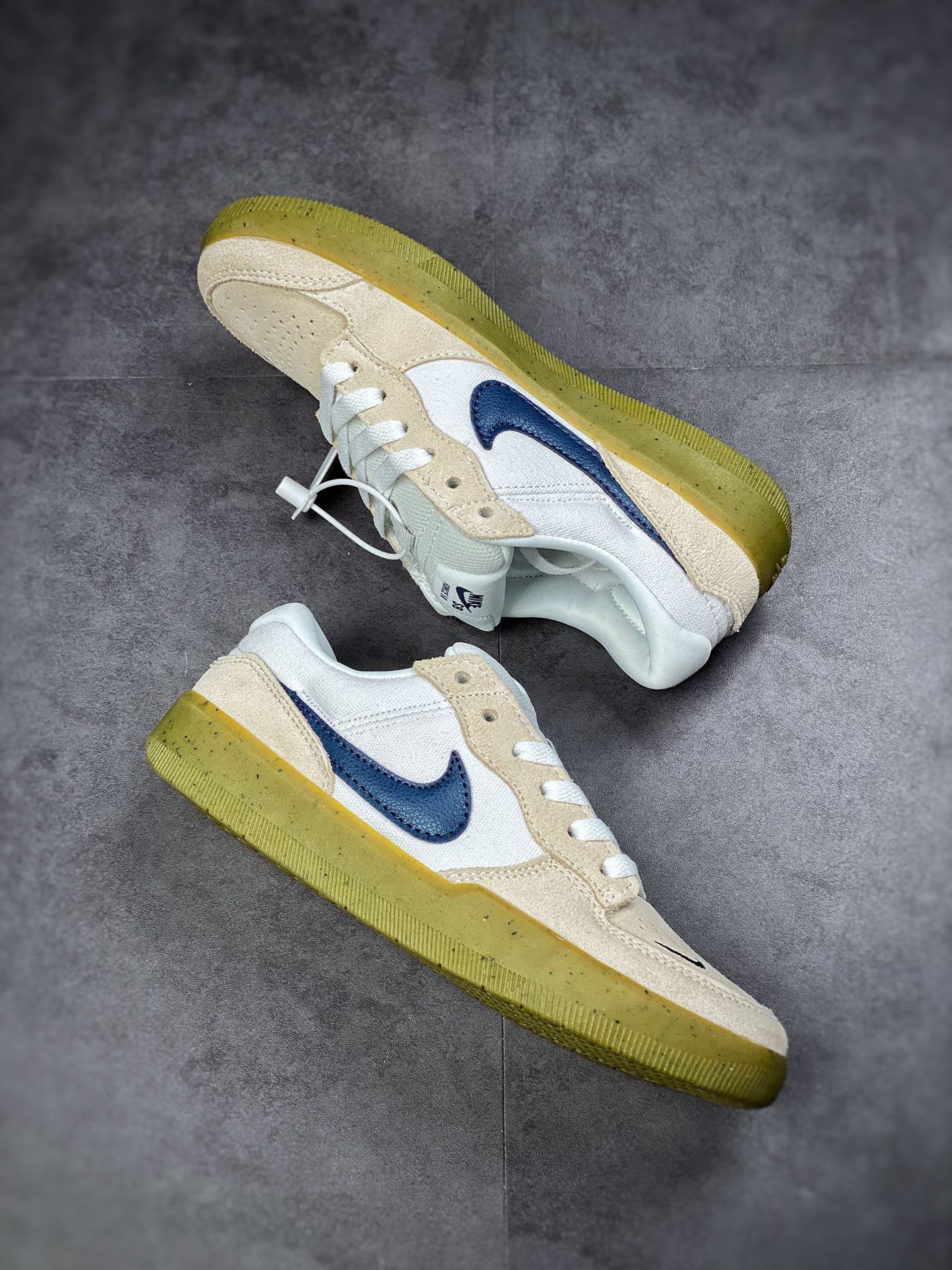 160 Nike SB Forcce 58 灰白蓝 复古休闲男女板鞋 CZ2959-100