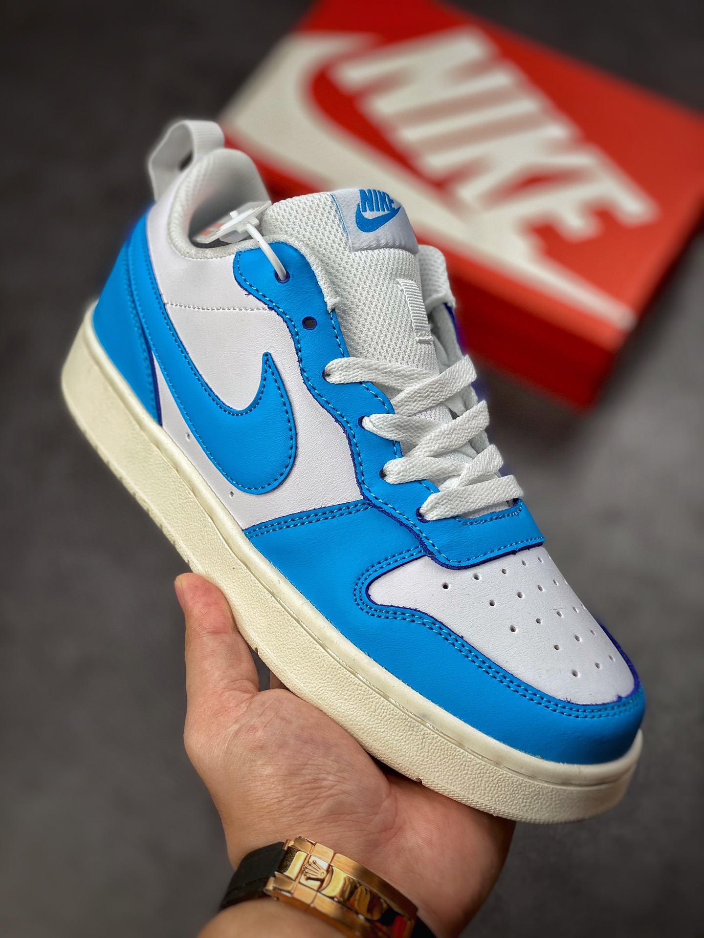 200 独家开发 芯片版 韩国原单 Nike Court Borough Low 2 FP 独家全头层版本 BQ5448-200