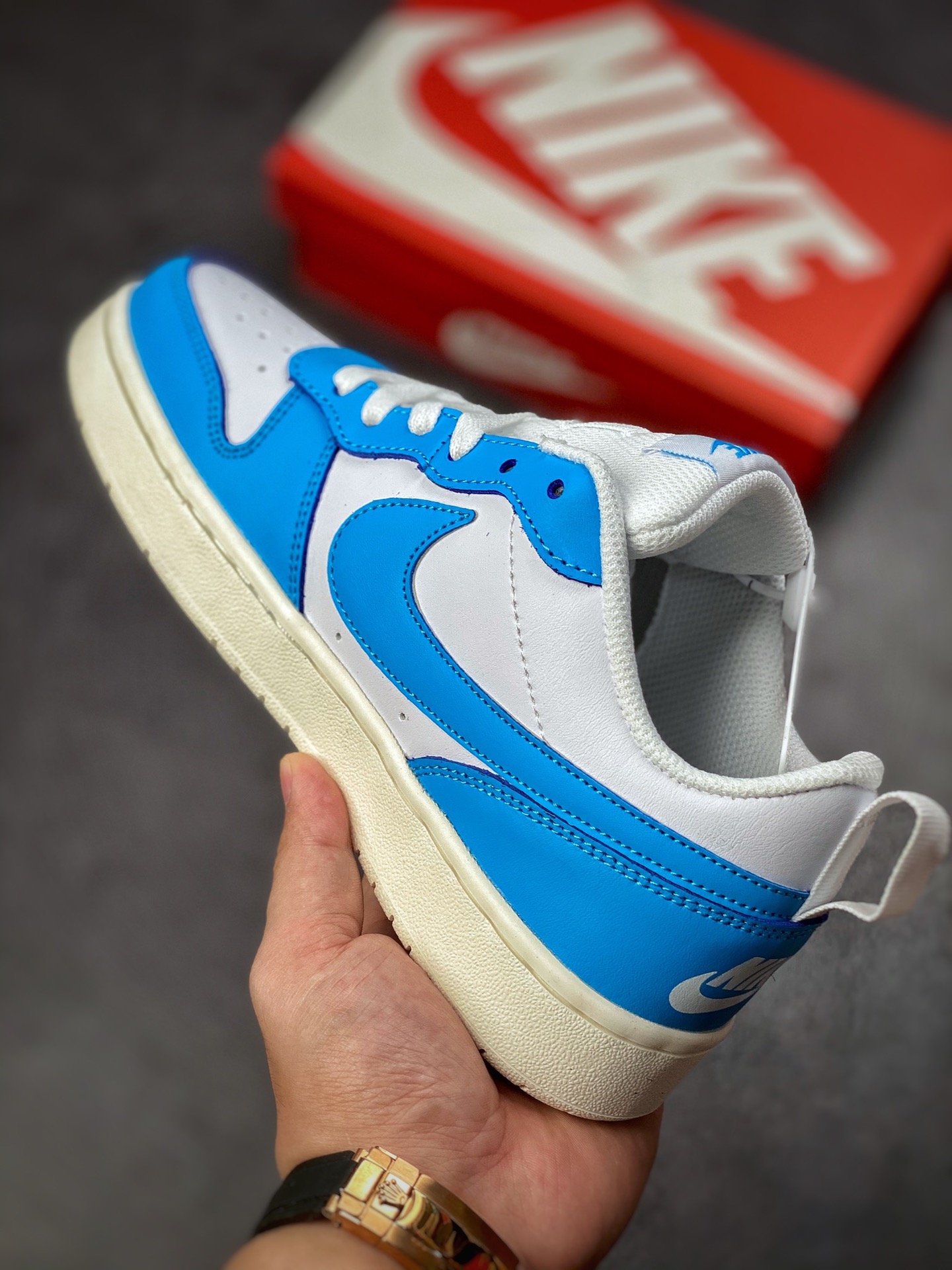 200 独家开发 芯片版 韩国原单 Nike Court Borough Low 2 FP 独家全头层版本 BQ5448-200