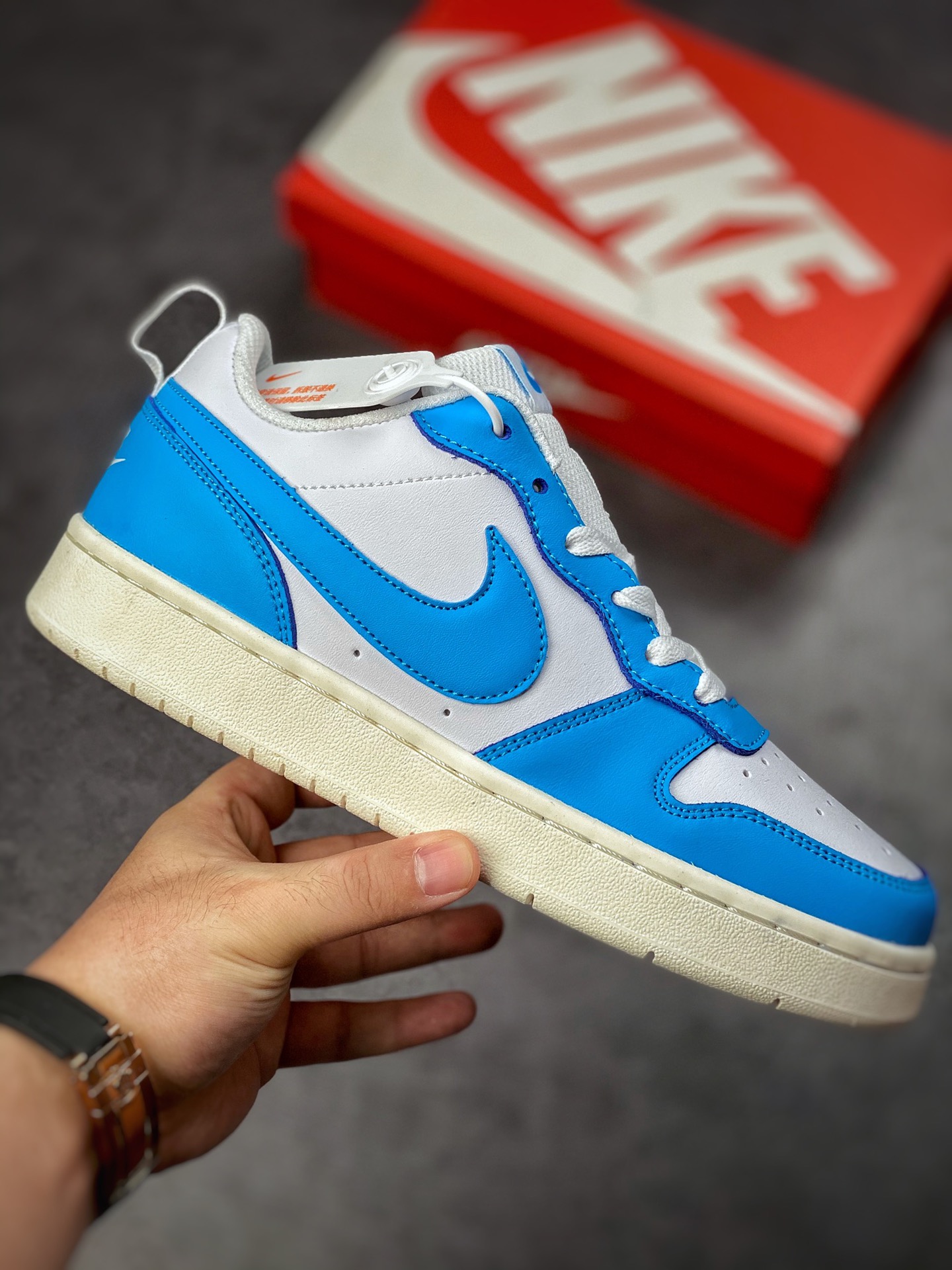 200 独家开发 芯片版 韩国原单 Nike Court Borough Low 2 FP 独家全头层版本 BQ5448-200