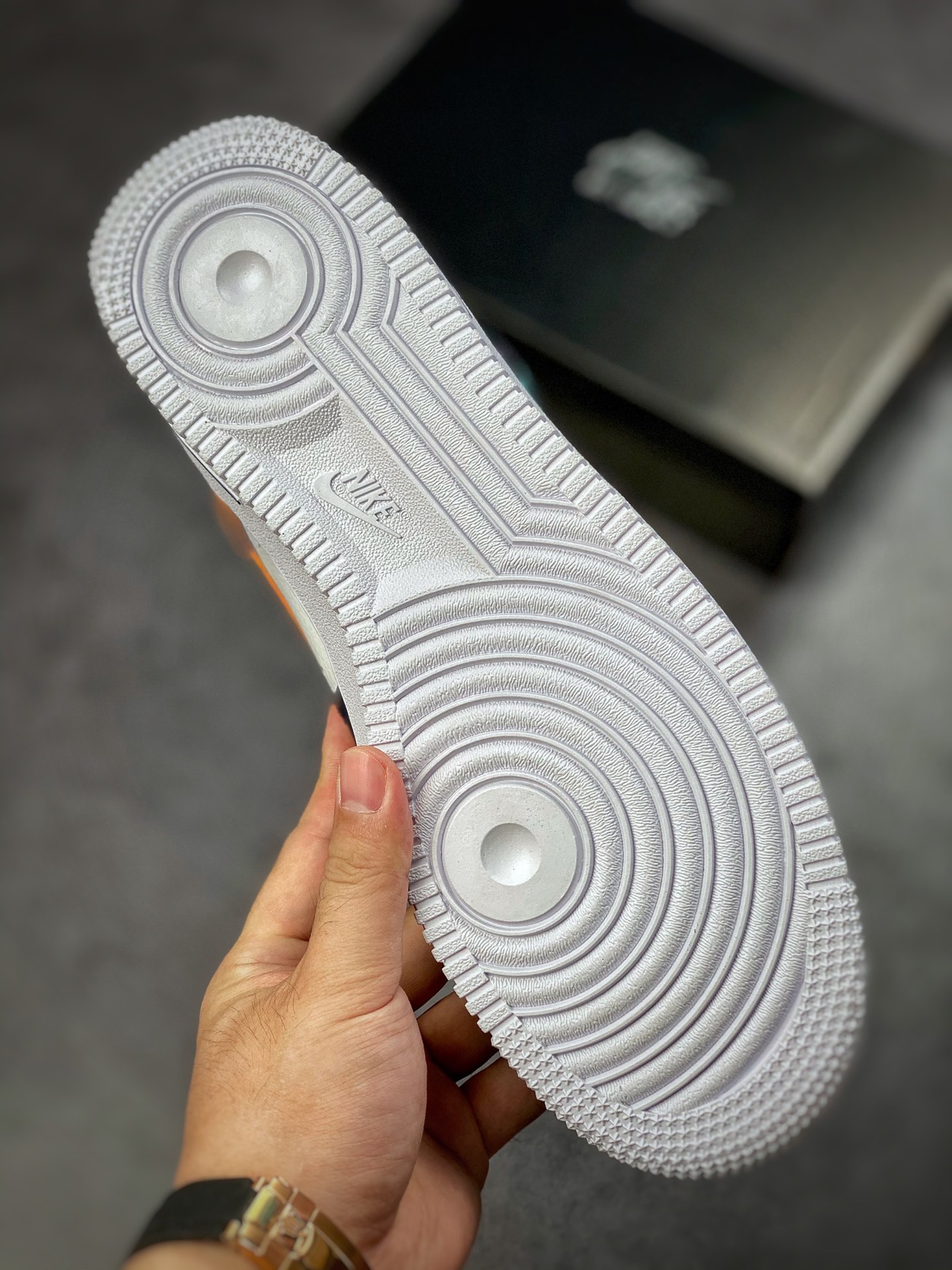 160 Nike Air Force 1 Low 07 白蓝橙 DM0109-400