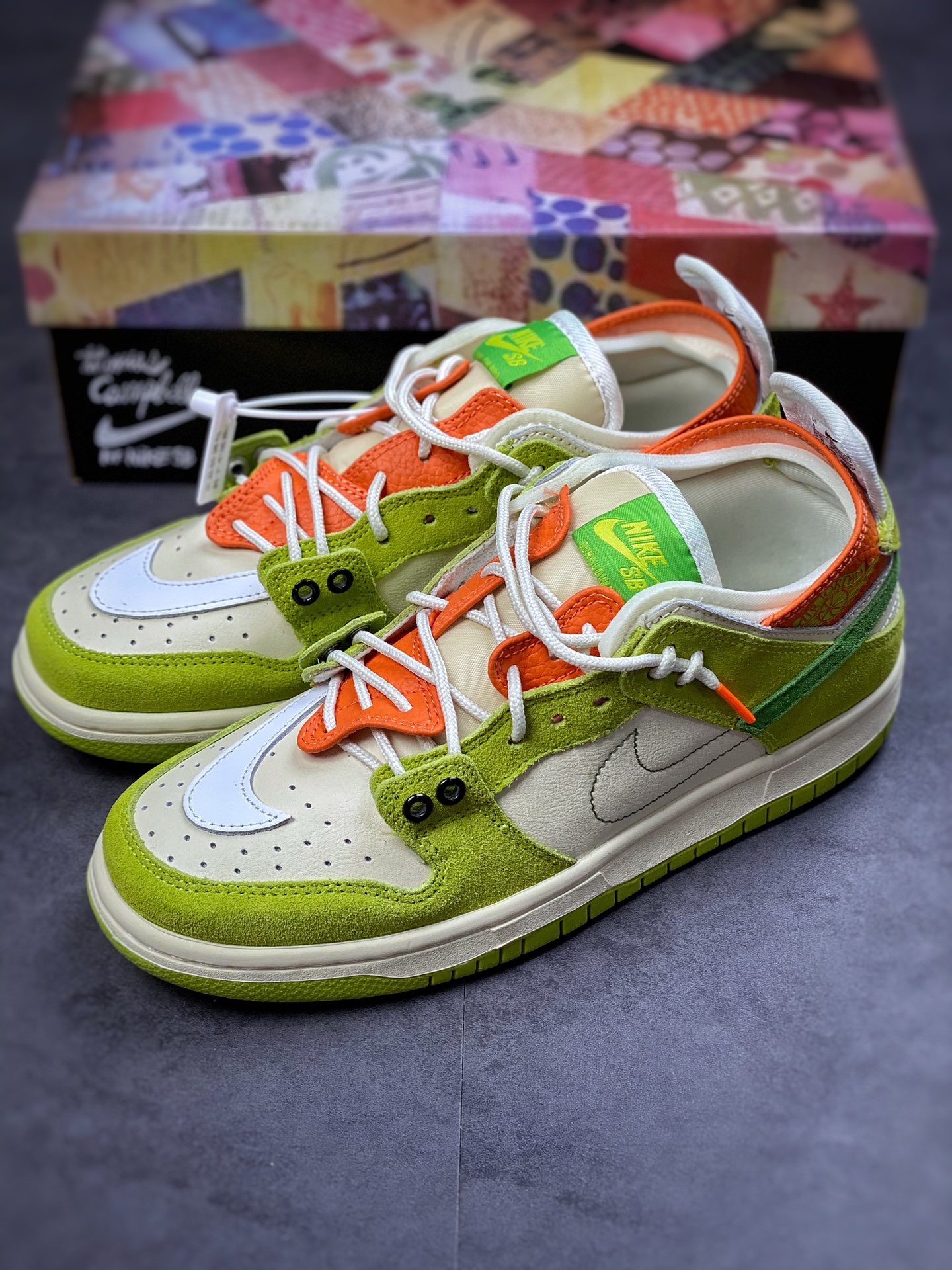 200 Nike Dunk SB 巴黎时装周走秀款 联手EJDER BQ6817-032