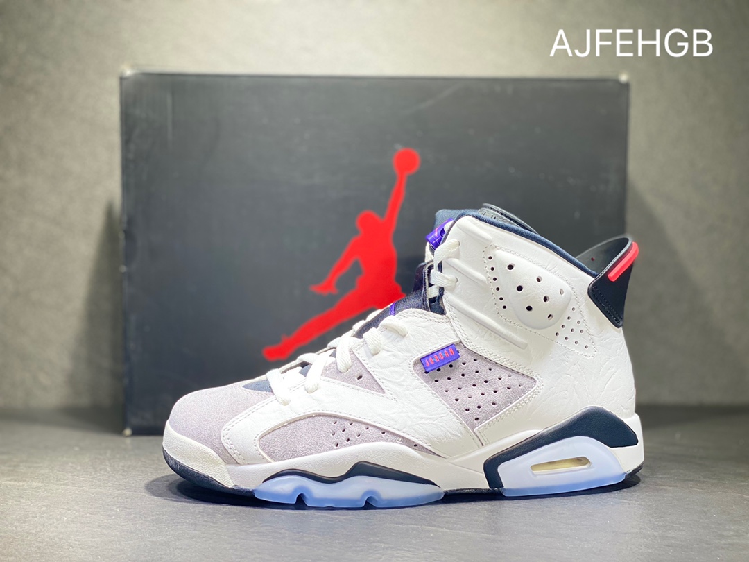 450 Air Jordan Retro 6 ”Flint Grey”AJ6 乔丹6代篮球鞋  CI3125-100