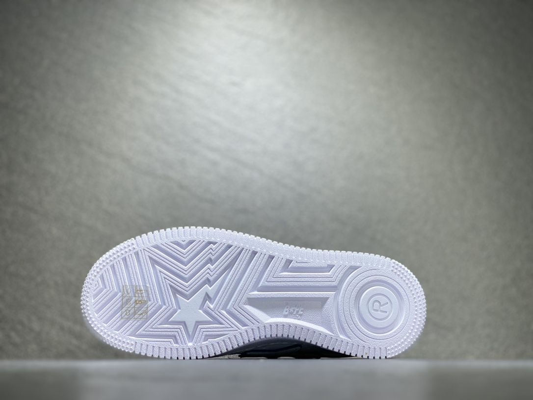 260 Bape Sta猿人头空军系列 粉白