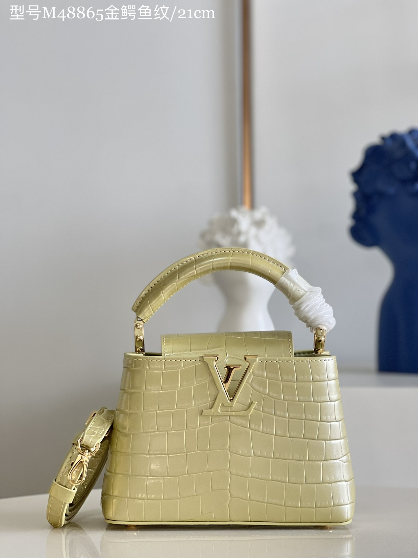 Louis Vuitton LV Capucines Copy
 Bags Handbags Crocodile Leather Goat Skin Sheepskin Mini M48865