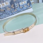 Dior AAAAA+
 Belts Gold Silver Calfskin Cowhide