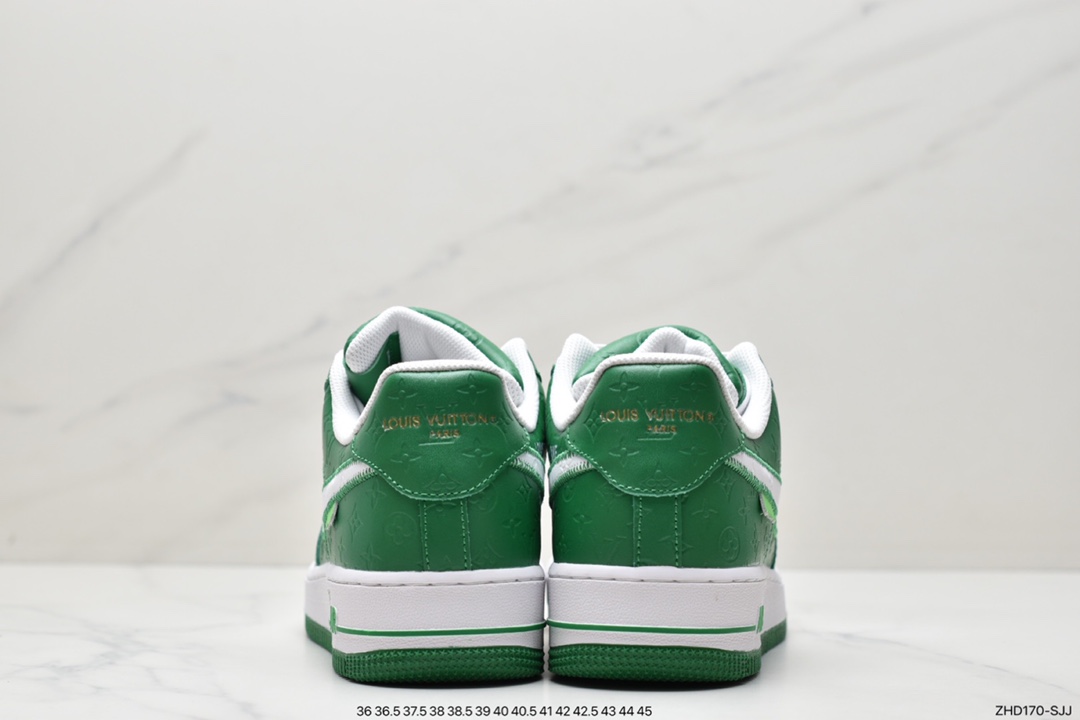 300 超奢联名 路易威登 LV×Nike Air Force 1 Low 07 空军一号LV3369-100