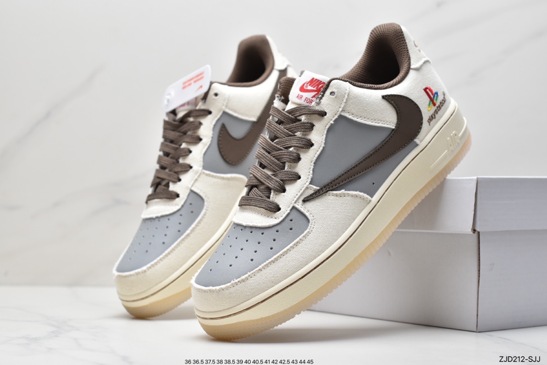 240 耐克Nike Air Force1 空军一号 白蓝 低帮休闲板鞋 DJ3911-101
