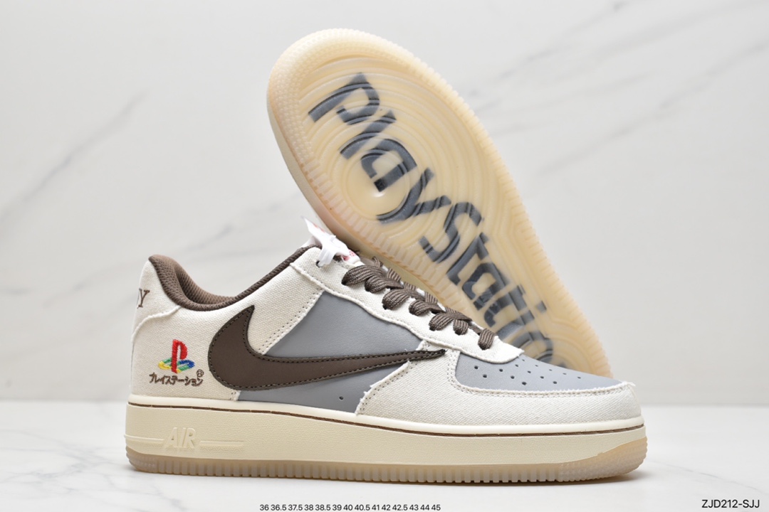 240 耐克Nike Air Force1 空军一号 白蓝 低帮休闲板鞋 DJ3911-101