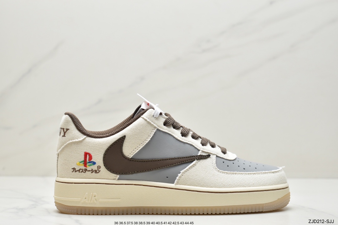 240 耐克Nike Air Force1 空军一号 白蓝 低帮休闲板鞋 DJ3911-101