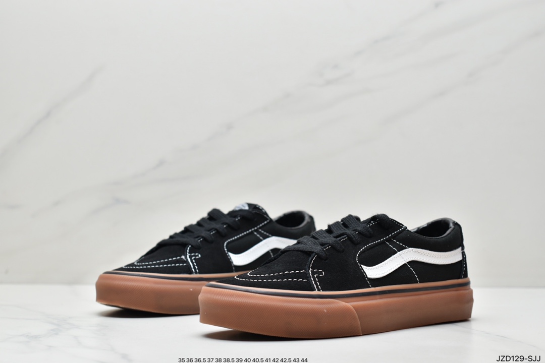 Vans Authentic LX classic Anaheim low-top vulcanized semi-drag skateboard shoes retro AUT high-end vulcanized