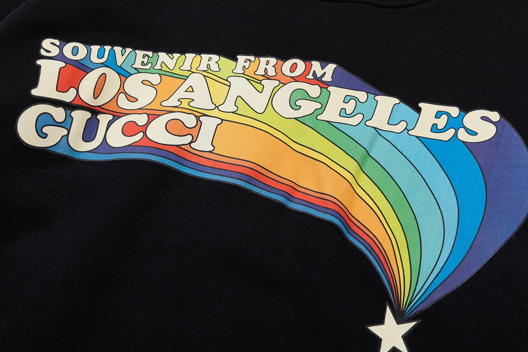 High-Quality Limited-Volume David’s Rainbow Souvenir Jacket for Men and Women - 图片 5