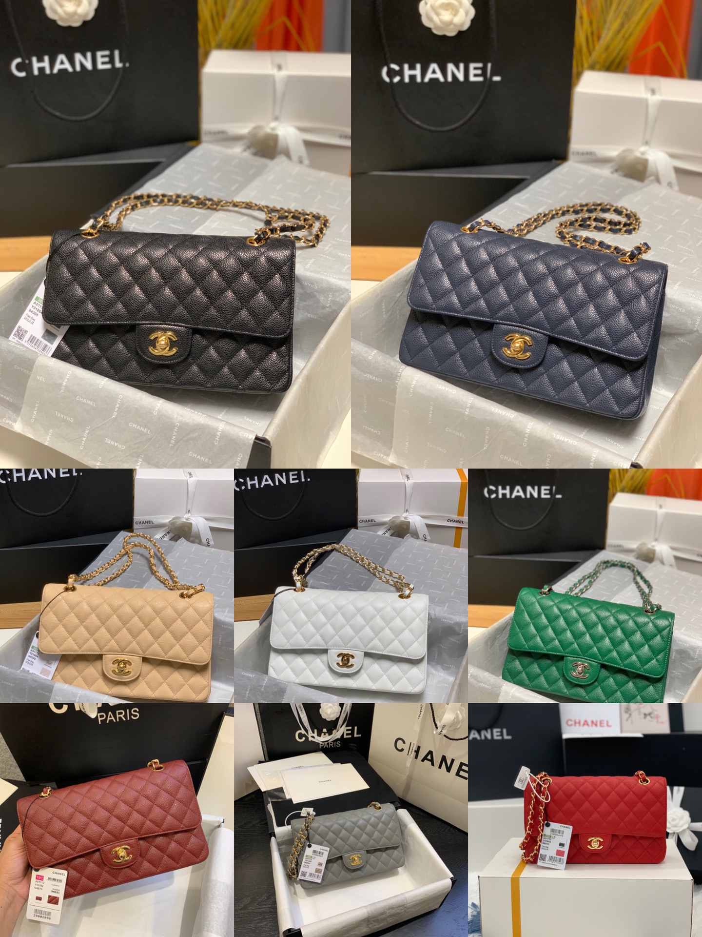 Cuadro colección patrón de bolas cf2.55 8 colores en stock