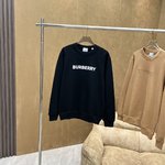 Burberry Clothing Shirts & Blouses Sweatshirts Embroidery Unisex Cotton Summer Collection Fashion Hooded Top