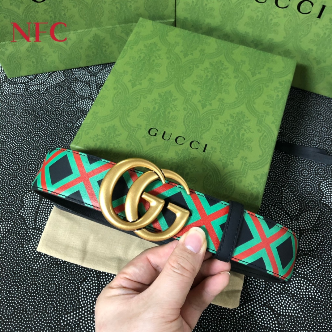 GUCCI.古驰全套包装3.8cm进