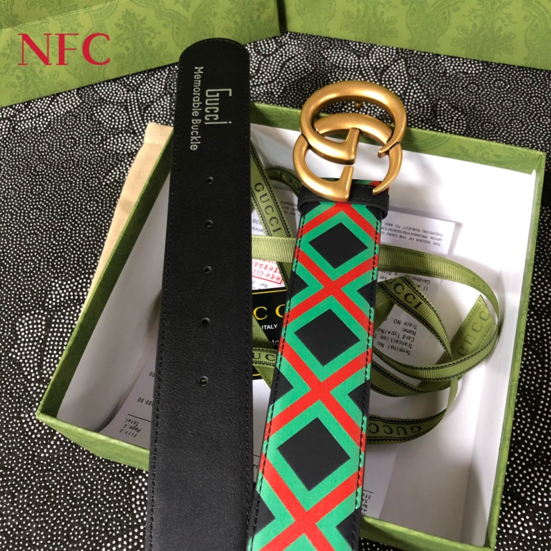 GUCCI.古驰全套包装3.8cm进