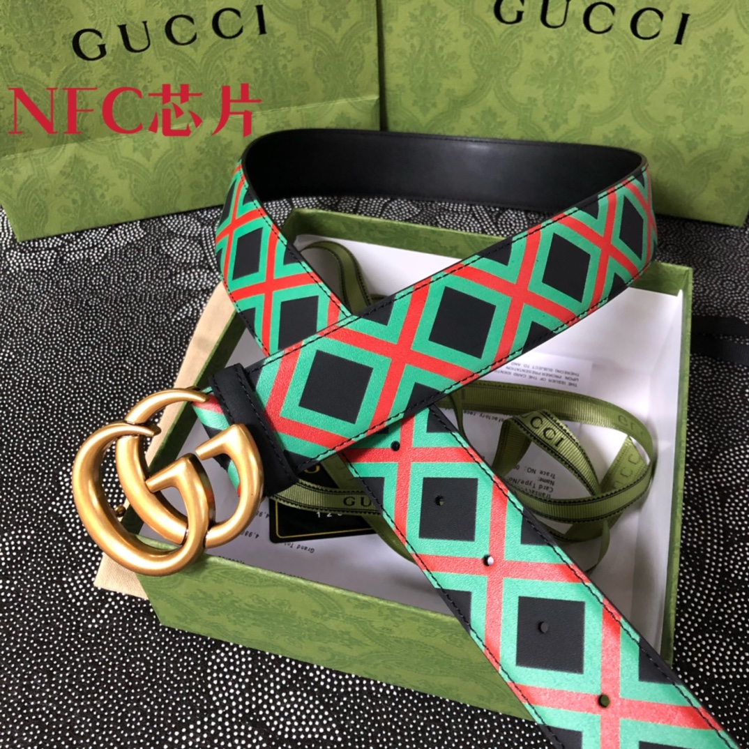 GUCCI.古驰全套包装3.8cm进