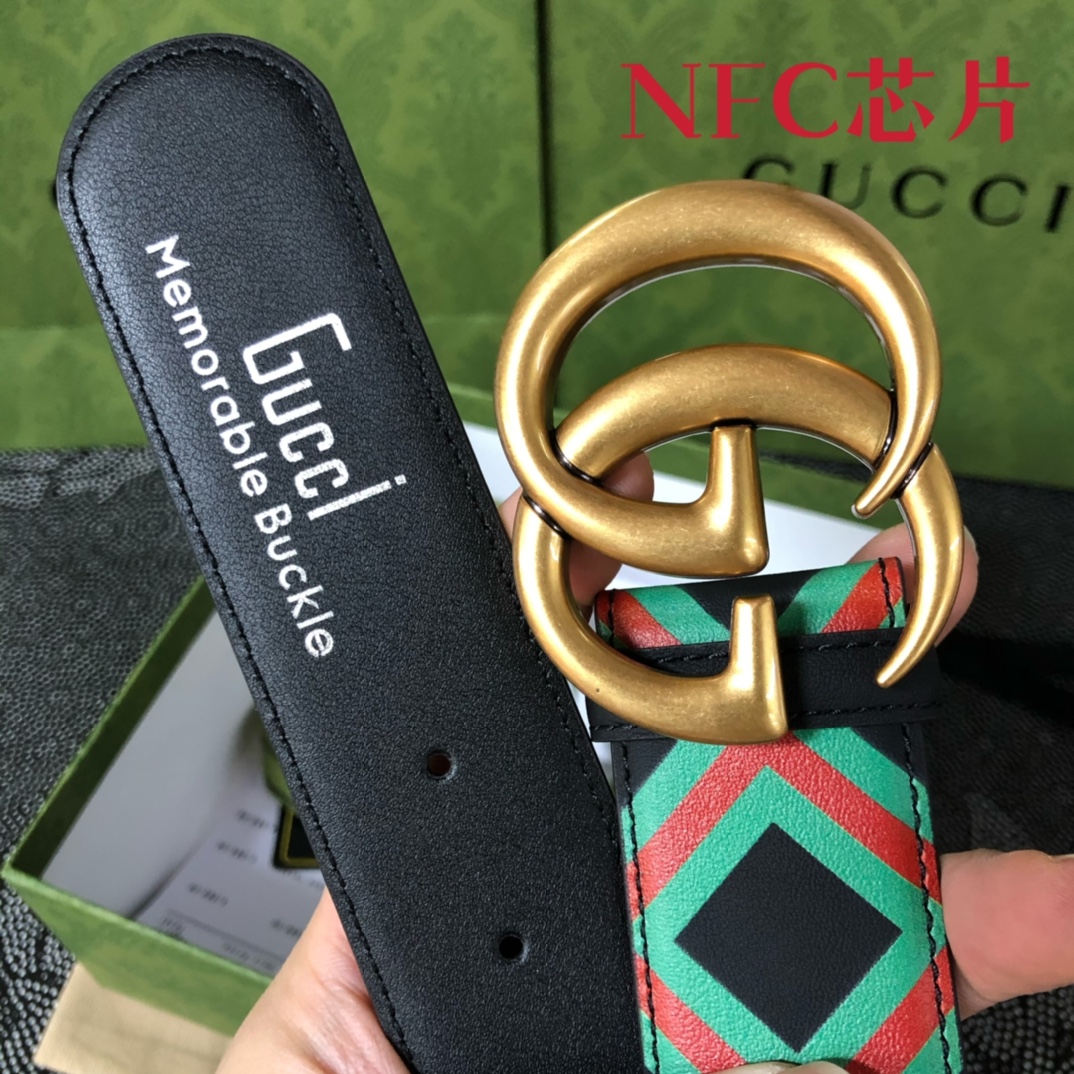 GUCCI.古驰全套包装3.8cm进
