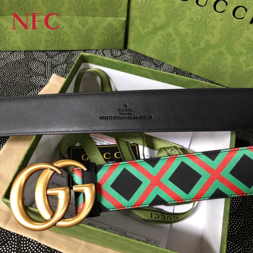 GUCCI.古驰全套包装3.8cm进