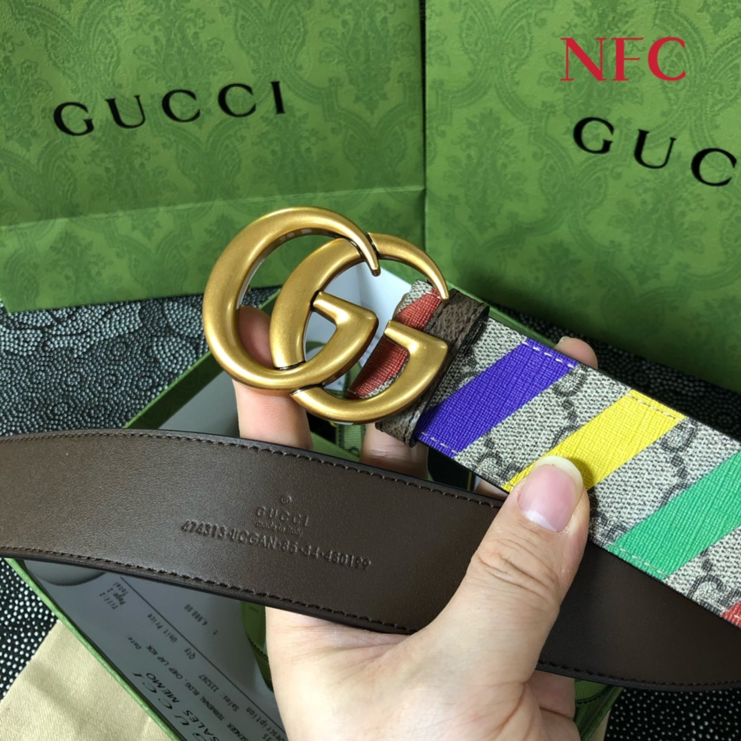 GUCCI.古驰全套包装3.8cm进