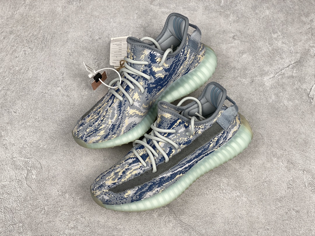 H0 Get金牌版本 Yeezy Boost 350 V2MX Oat「暴龙兽」百搭轻便爆米花中底休闲运动慢跑鞋“斑彩暴龙兽 鞋型完美升级 疯狂碾压市面同价位版本 大底饱满脚感完美