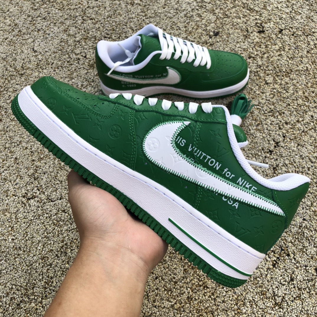 Louis Vuitton LV x Nike Air Force 1 x off-white 联名AF1 空军一号联名LV MS0232