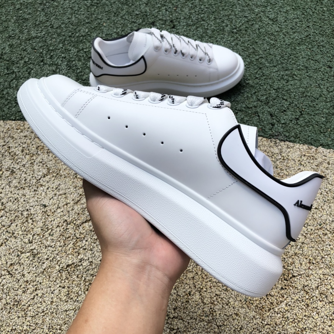 麦昆白黑尾Alexander McQueen 麦昆小白鞋