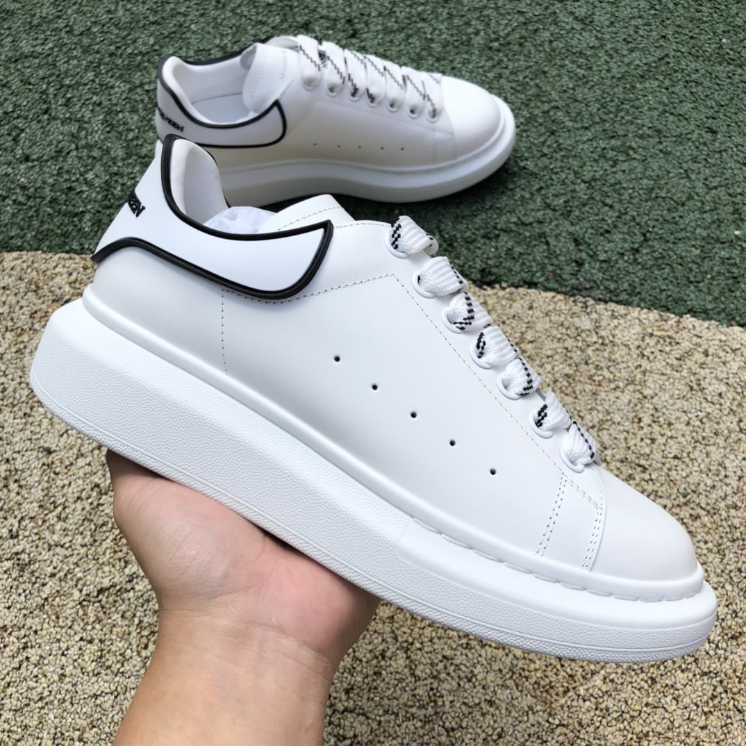 麦昆白黑尾Alexander McQueen 麦昆小白鞋